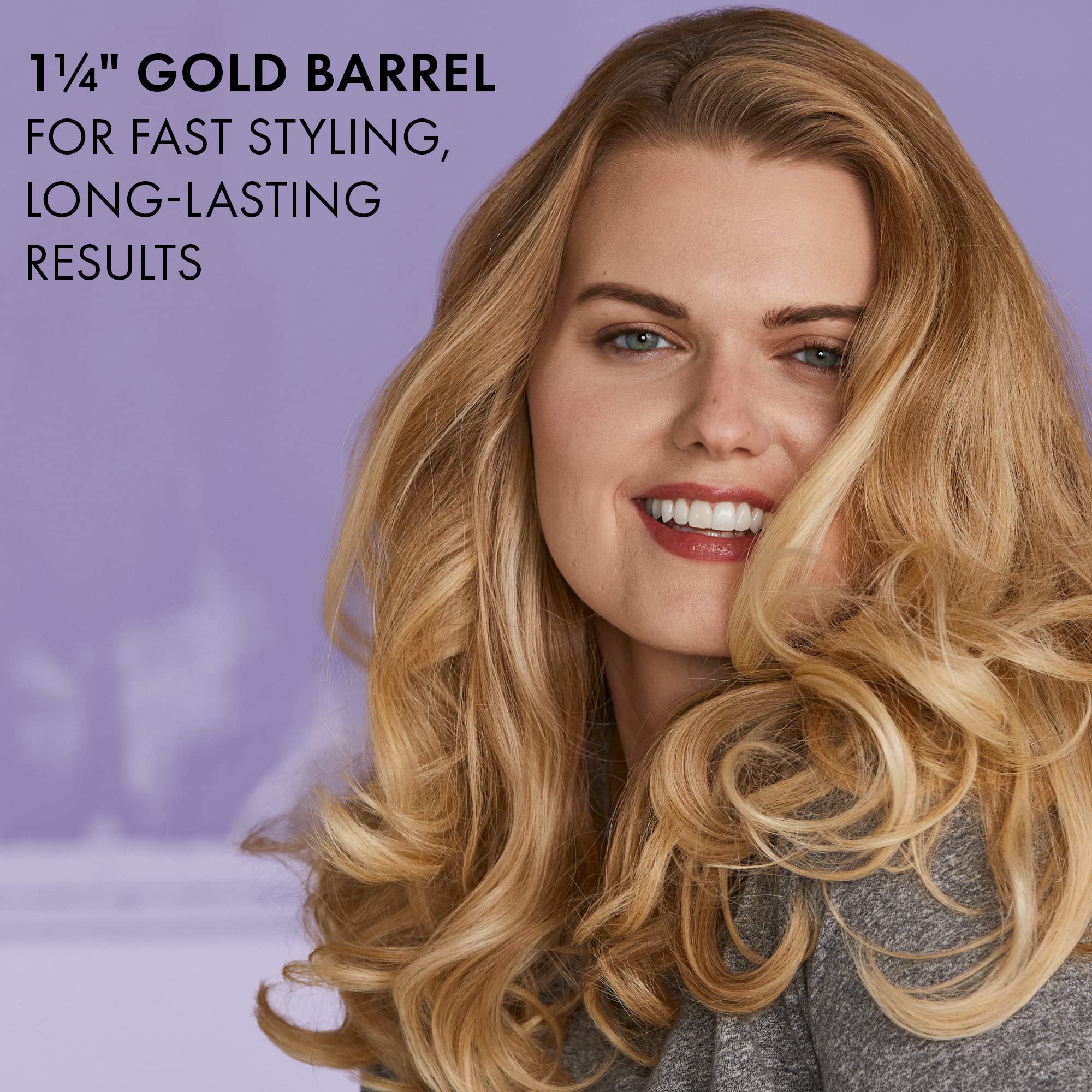 Sofeiyan Hot Tools 1 1/2" Curling Iron for Beginners | Long-Lasting Results, Defined Curls and Easy to Use with Temperature Control for All Hair Types up to 430℉